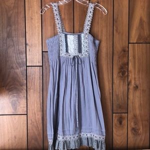 Hazel brand grey lacy sundress